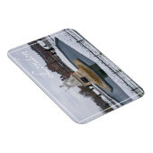 London England Great Britain Architecture Winter Magnet (Rechte Seite)