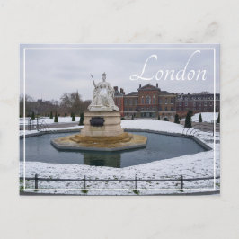 London England Great Britain Architecture Winter Postkarte