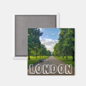 London England Great Britain Hyde Park Magnet (Vorderseite/Rückseite)