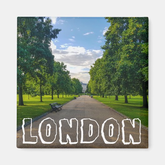London England Great Britain Hyde Park Magnet (Vorne)