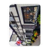 London England Great Britain Pub Architecture Magnet (Vertikal)