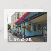 London England Great Britain Pub Architecture Postkarte (Vorne/Hinten)