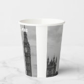 London England Großbritannien Big Ben UK Paper Cup Pappbecher (Links)