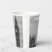 London England Großbritannien Big Ben UK Paper Cup Pappbecher (Rechts)