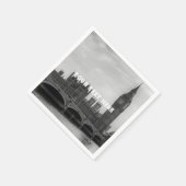 London England Großbritannien Big Ben UK Serviette (Ecke)