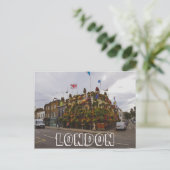 London England Großbritannien Churchill Arms Postkarte (Stehend Vorderseite)