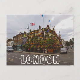 London England Großbritannien Churchill Arms Postkarte