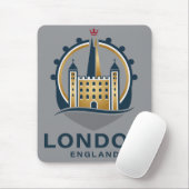 London England Großbritannien Mousepad (Mit Mouse)