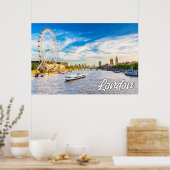 London, England, Großbritannien Poster (Küche)