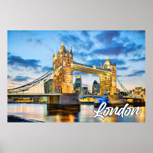 London, England, Großbritannien Poster