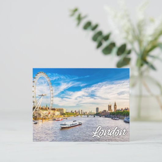 London, England, Großbritannien Postkarte (Stehend Vorderseite)