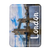 London England Großbritannien Tower Bridge Magnet (Vertikal)