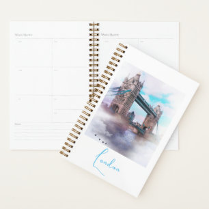 London England Großbritannien Tower Bridge Planer