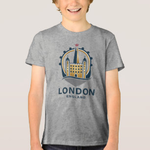 London England Großbritannien Tri-Blend Shirt