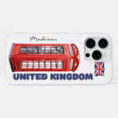 London England iPhone Hülle (Rückseite (Horizontal))