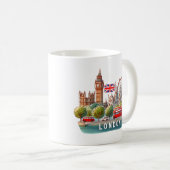 London England Kaffeetasse (VorderseiteRechts)