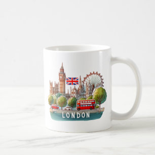 London England Kaffeetasse