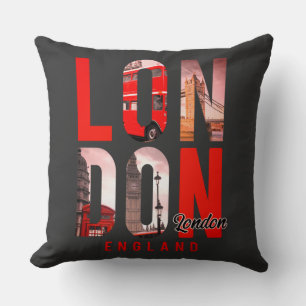 London England Kissen