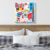 London, England Leinwanddruck (Insitu (Schlafzimmer))