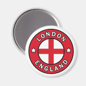 London England Magnet (Vorderseite/Rückseite)