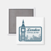 London England Magnet (Vorderseite/Rückseite)