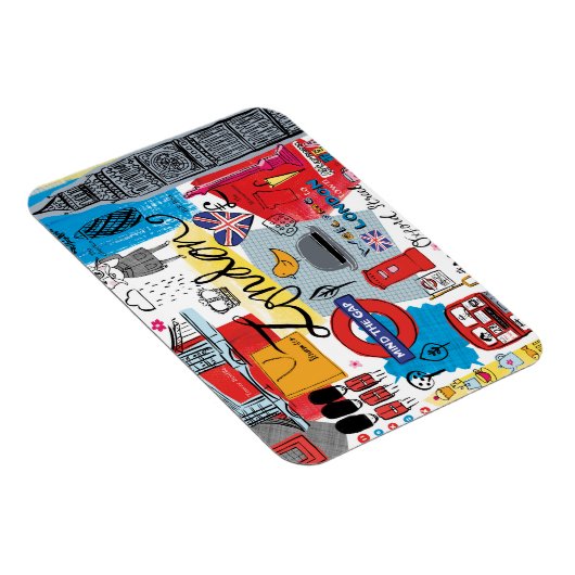 London, England Magnet (Rechte Seite)