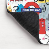 London, England Mousepad (Ecke)