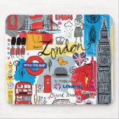 London, England Mousepad (Vorne)