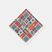 London, England, Napkins Serviette (Ecke)