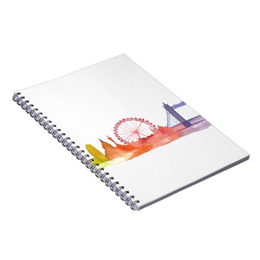 London England Notizblock (Rechte Seite)