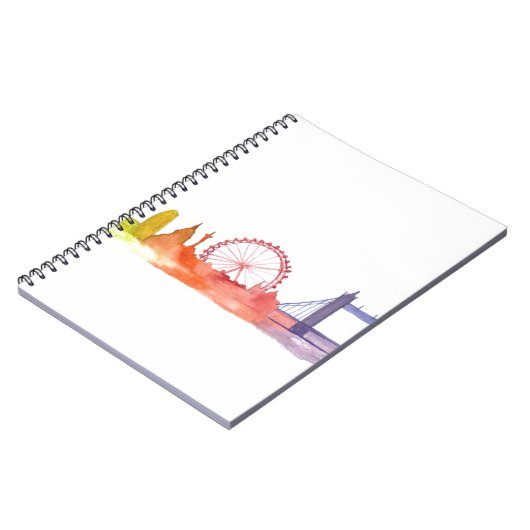 London England Notizblock (Linke Seite)