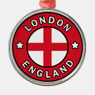London England Ornament Aus Metall