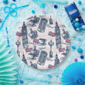 London, England Pappteller (Party)