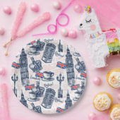 London, England Pappteller (Party)