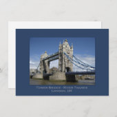 London, England, Party Einladungen (Vorne/Hinten)