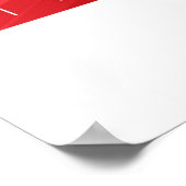 London England Poster (Ecke)