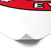 London England Poster (Ecke)