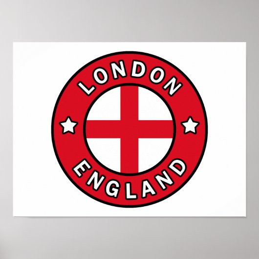 London England Poster (Vorne)