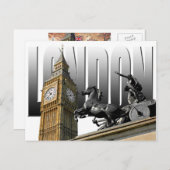 London - England Postkarte (Vorne/Hinten)