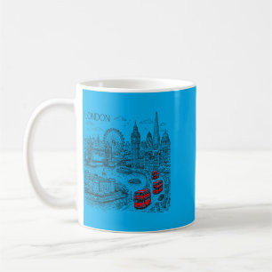 London England Reise Treffen in London Kaffeetasse