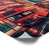 London England Reiseart Vintag Poster (Ecke)