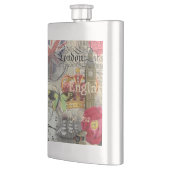 London England Reisen Vintag Europe Art Flachmann (Links)