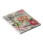 London England Reisen Vintag Europe Art Notizblock (angewinkelt)