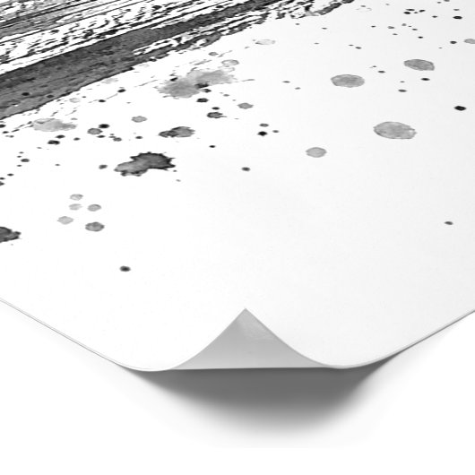 London England Reiseziel Skyline Vintag Poster (Ecke)