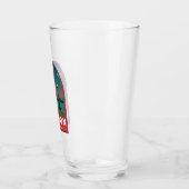 London England Retro Travel Art Vintag Glas (Links)