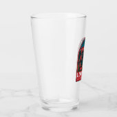 London England Retro Travel Art Vintag Glas (Rechts)