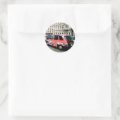 London England Runder Aufkleber (Tasche)