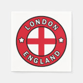 London England Serviette (Vorderseite)