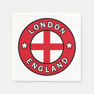 London England Serviette