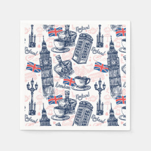 London, England Serviette
